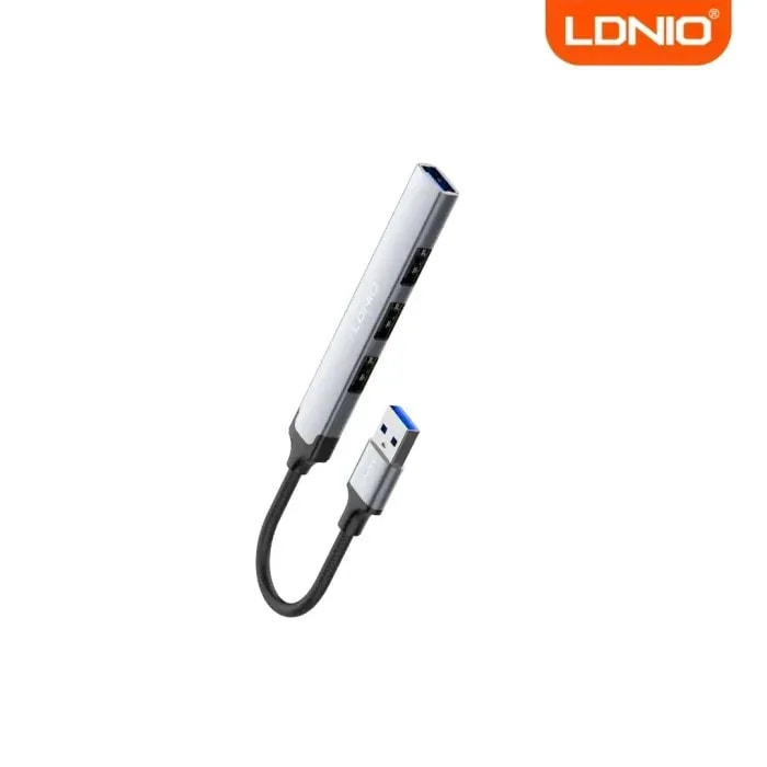 Hub ldnio DS-44U USB to usb3.0*1+usb2.0*2+type-c*1