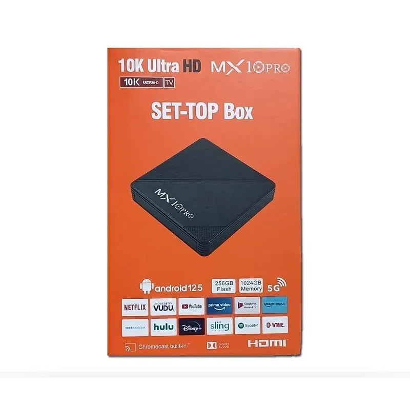 TV box sin 10K Ultra HD