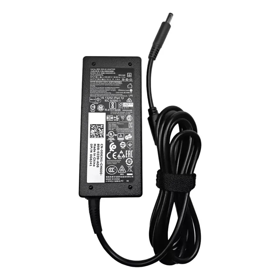 Cargador Dell punta fina 19.5V 3.34 A 4.5*3.0 MM