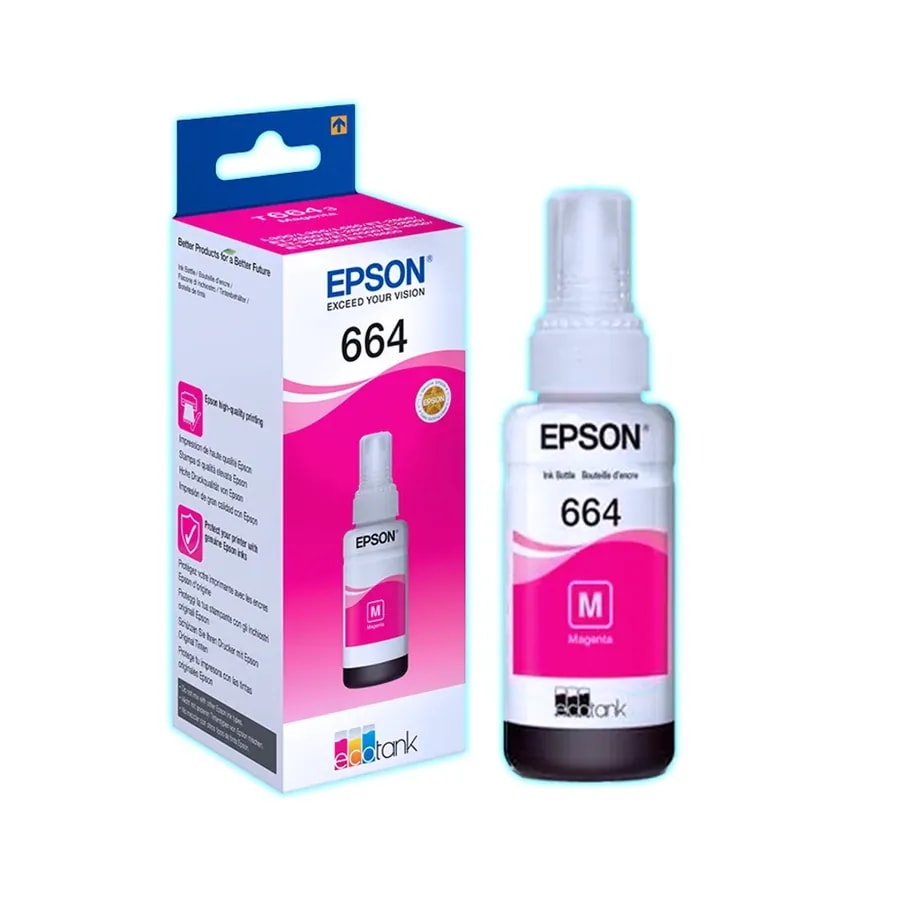 Tinta color magenta 664