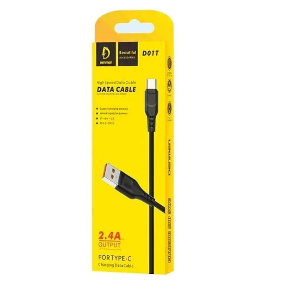 USB A type con data charging 2.4A