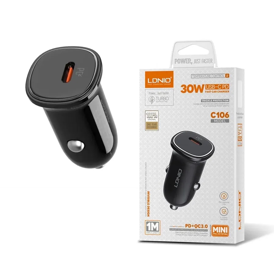 Cargador tipo con 30W ldnio
