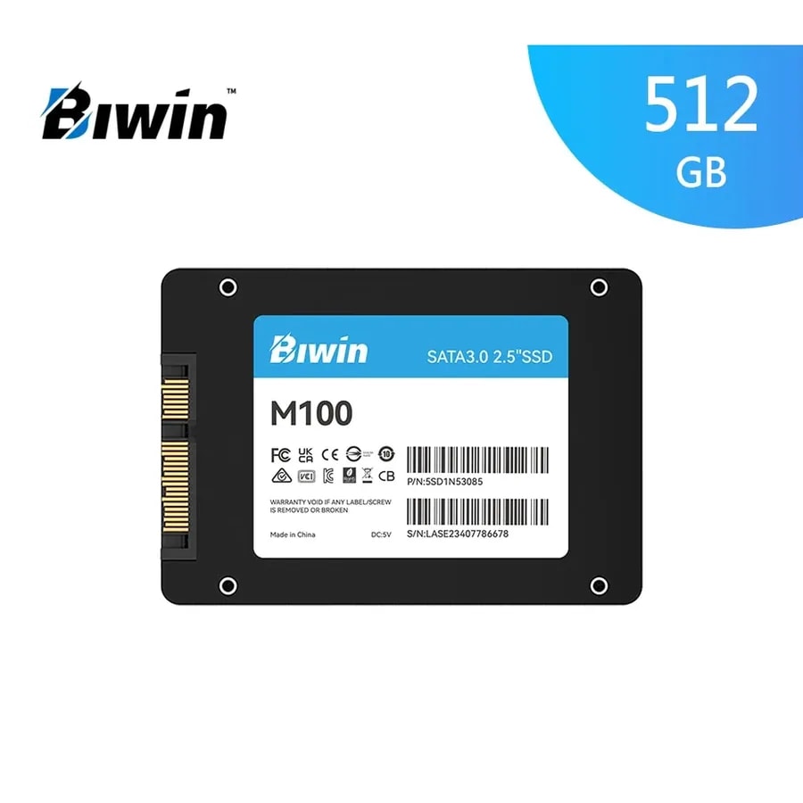 SSD biwin technology/mainstream M100 512GB SATA