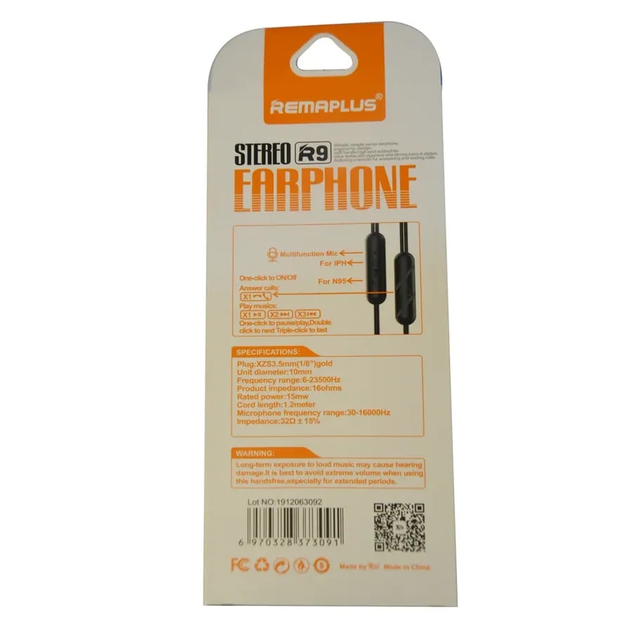 Remaplus estereo eaerphone