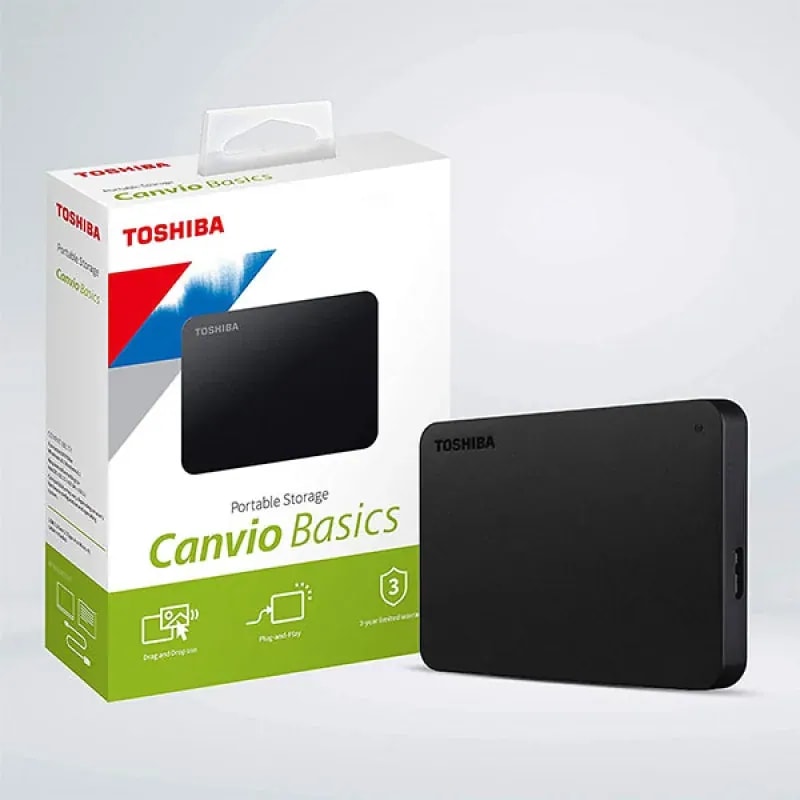 HDD canvio basics hdtb510xk3aa usba 32255400rpm 1TB black Toshiba