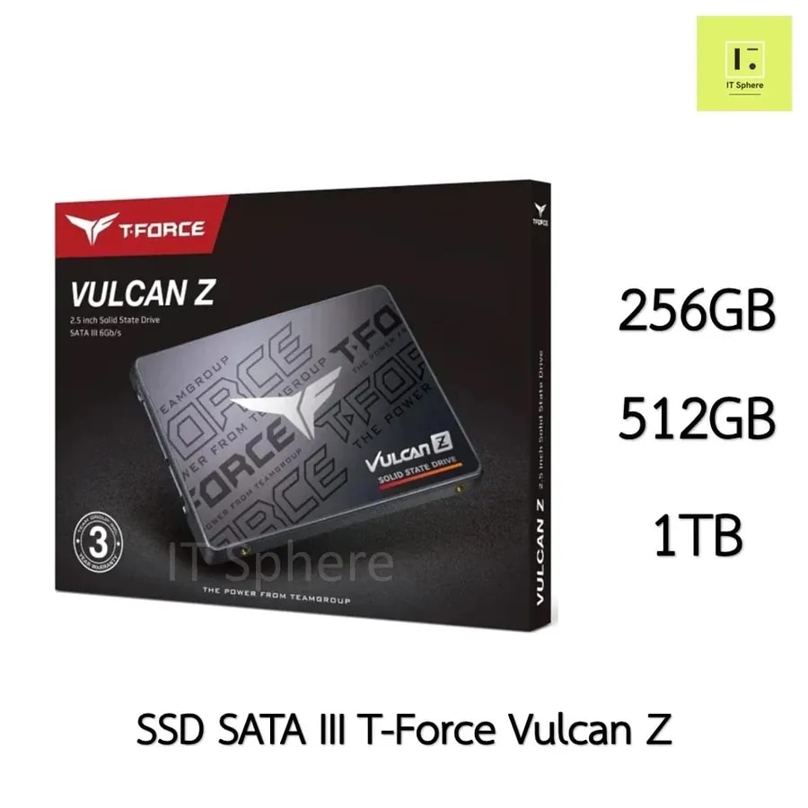SSD SATA3 tforce vulcan z 256GB team
