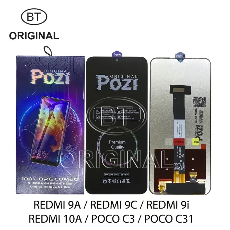 Lcdx rm 9A, 9C, 9AT, 10A, Poco C3 orig. sw