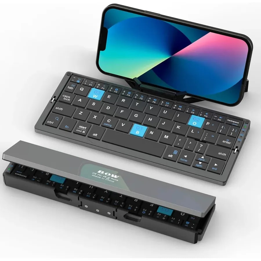 Mini teclado folding caja verde