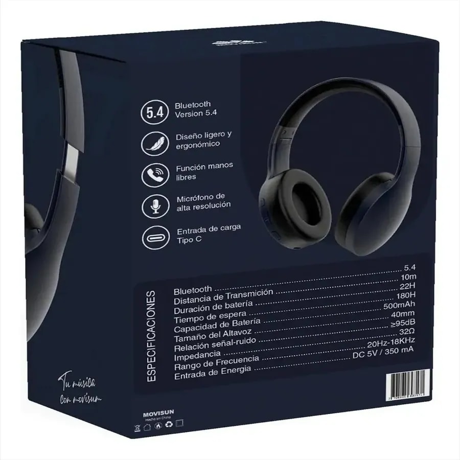 Audífonos inalambricos ecco K7