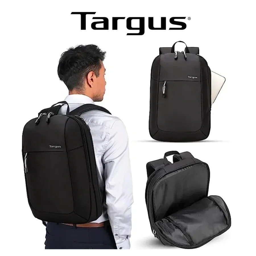Mochila targus para notebook 15.6 intellect essential negro gris
