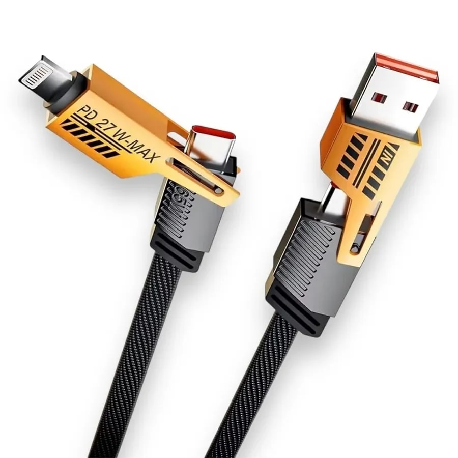 Cable 4 en 1
