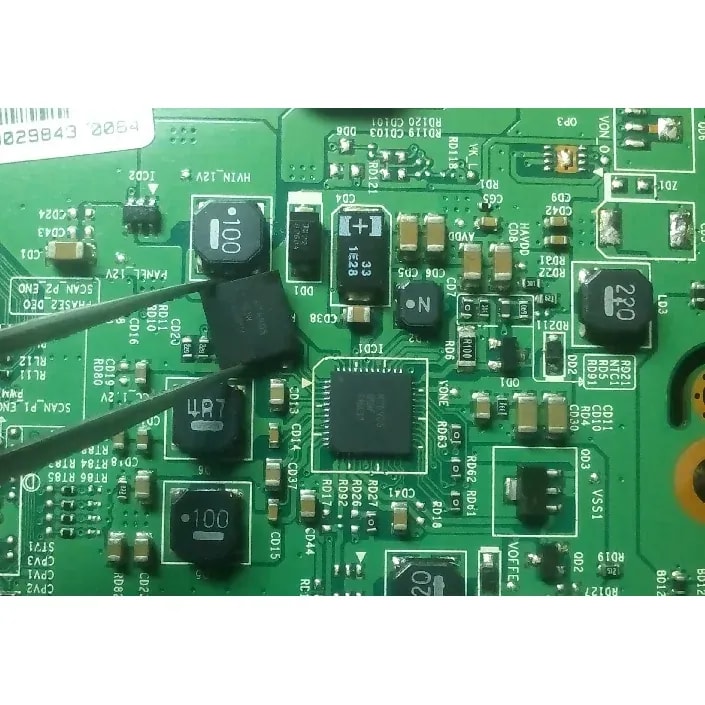 Repacion de integrado de voltaje Samsung