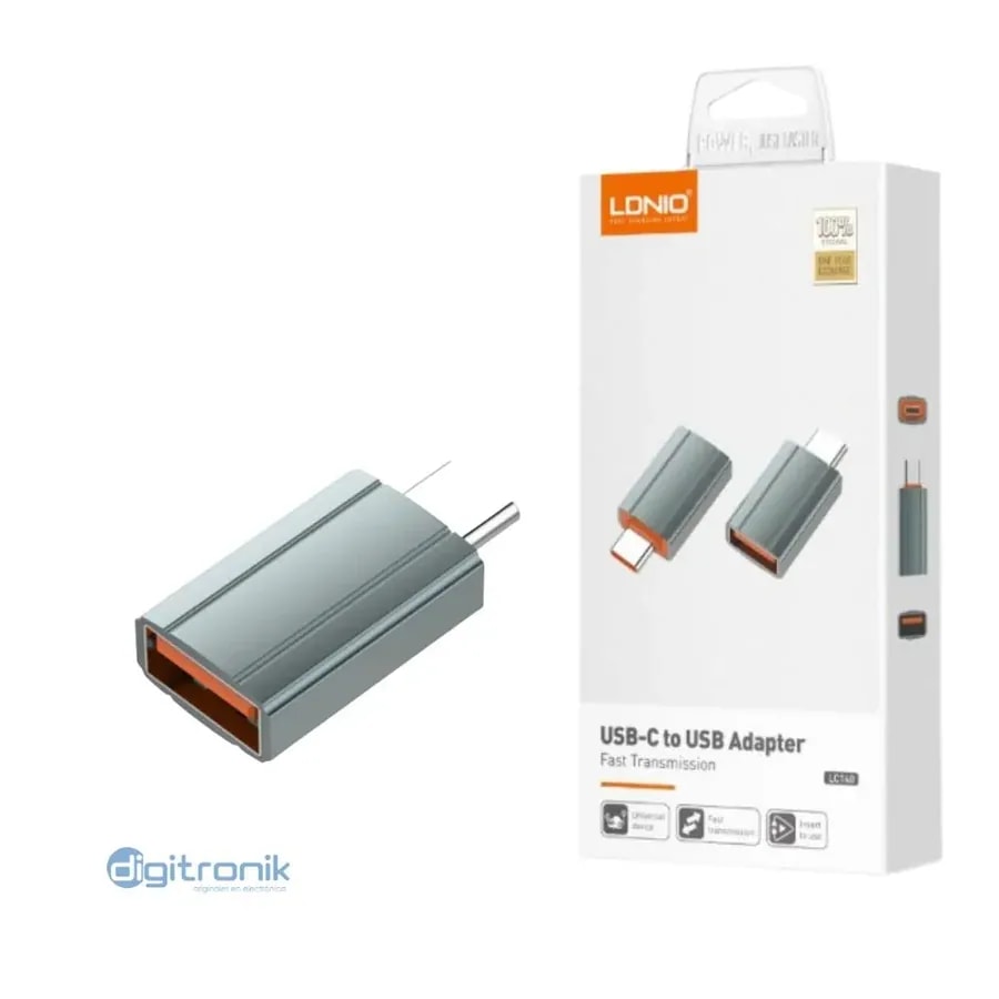 Adaptador OTG ldnio LC140