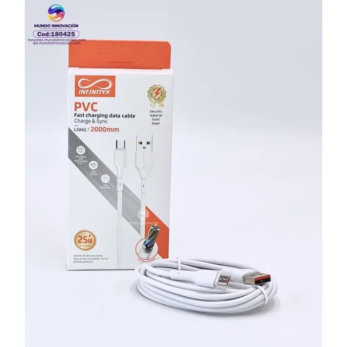 LS842 2M tipo con cable USB