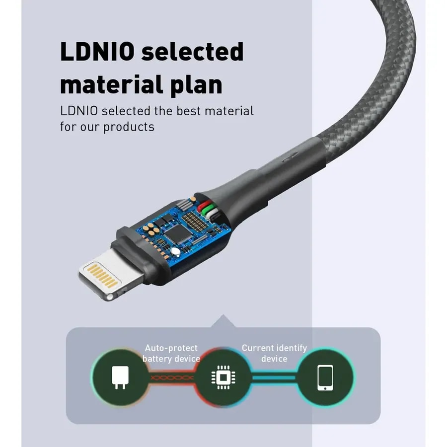 Cable ldnio LS851 USB tc