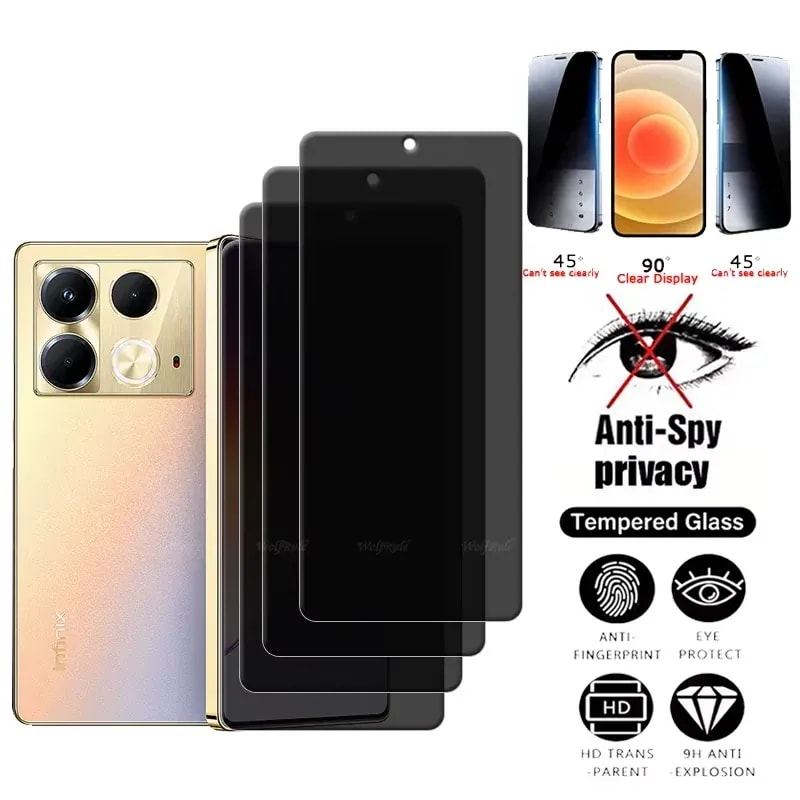 Mica de vidrio Infinix Pop 4