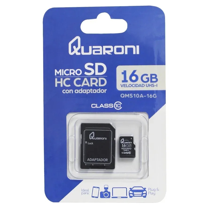 Micro sd de 16GB ecco