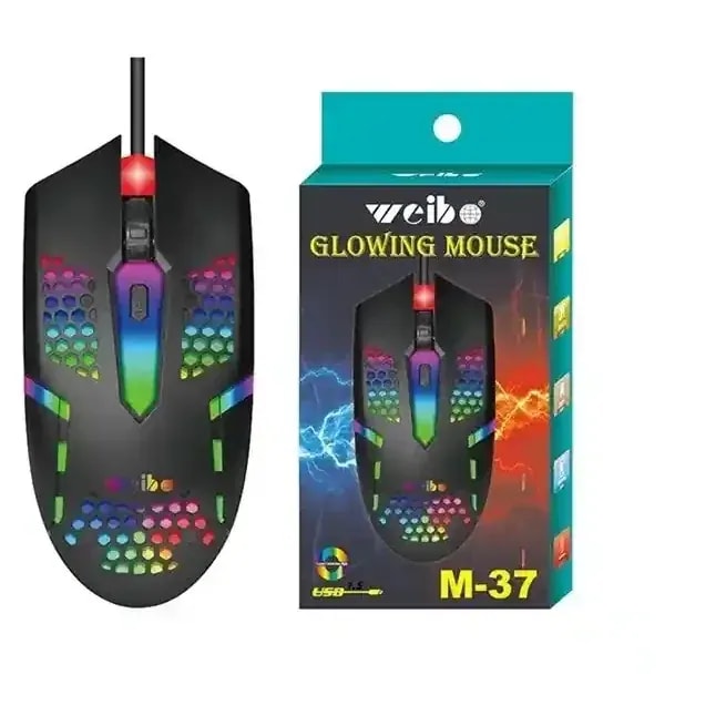 Weibo glowing mouse M-37