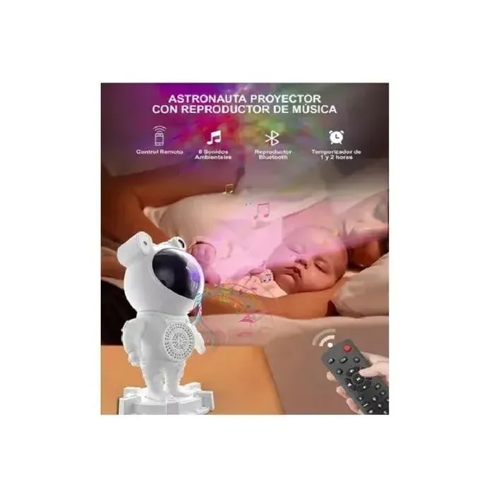 Proyector parlante astronaut star light