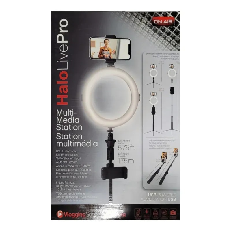 Tripode aro de luz Q05S 1.68CM