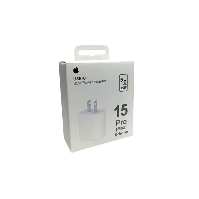 Cubo de carga de 35W tipo con Apple