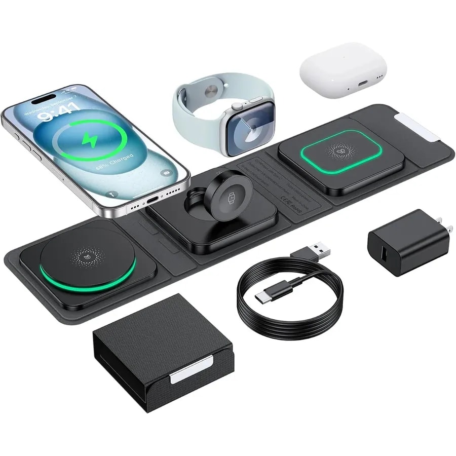 Cargador iPhone 13 Pro Max 50W con to light