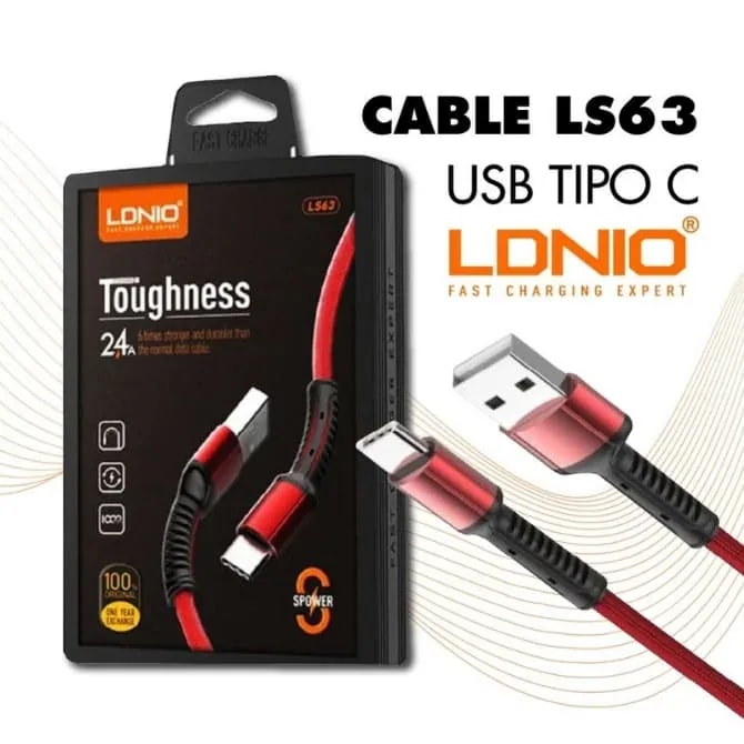 Cable ldnio type-c 2.4A Max