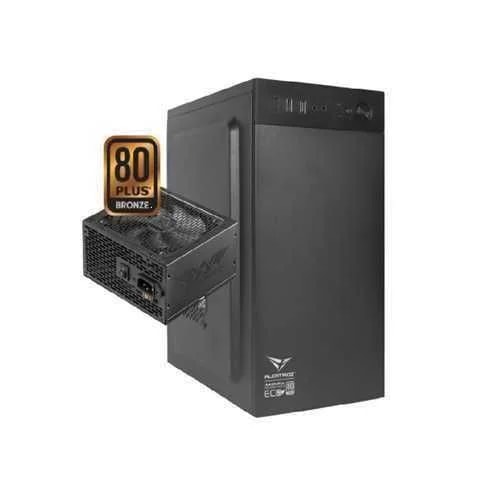 CASE ALCATROZ AZZURA MILLENIA ECO M100 COLOR NEGRO 0.4 mm BLACK COATING CASE 2 X USB 2.0 PUERTO 1 X