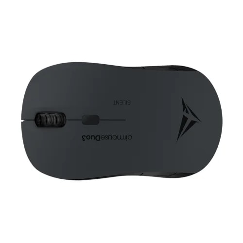 Mouse Inalambrico Alcatroz Airmouse DUO 3 Silent Carbon Coneccion BT 4 0 Y Wireless 2 4G Receptor