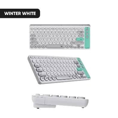TECLADO ALCATROZ JellyBean AirDock 2 winter white
