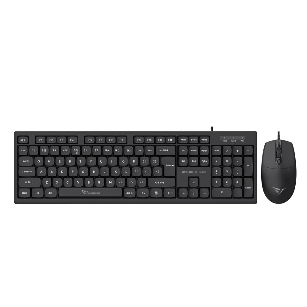 Teclado Alcatroz C3600 Black IMP