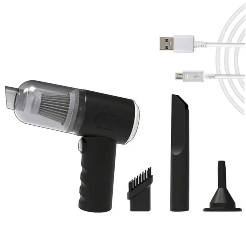 Mini Aspirador Portátil VACUMM KIT 500BK