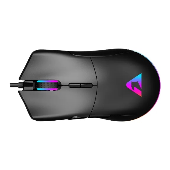 Mouse Armaggeddon Falcon V Stealth Black Cableado