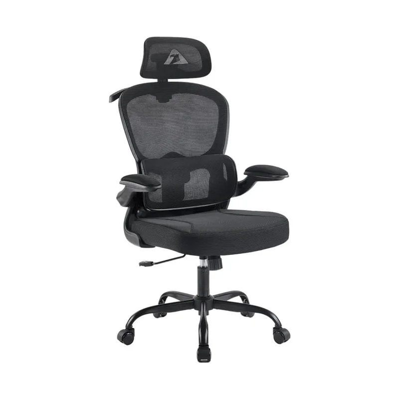 SILLA ARMAGGEDDON VERTEBRAE V3 NEGRA Reposabrazos