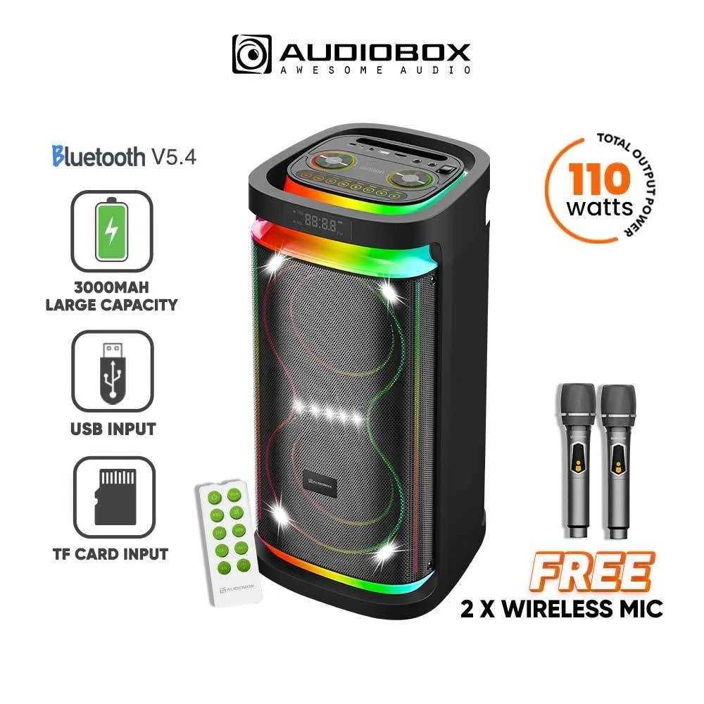 Parlante Audiobox BBX 1300 Sistema De Poder 110W B