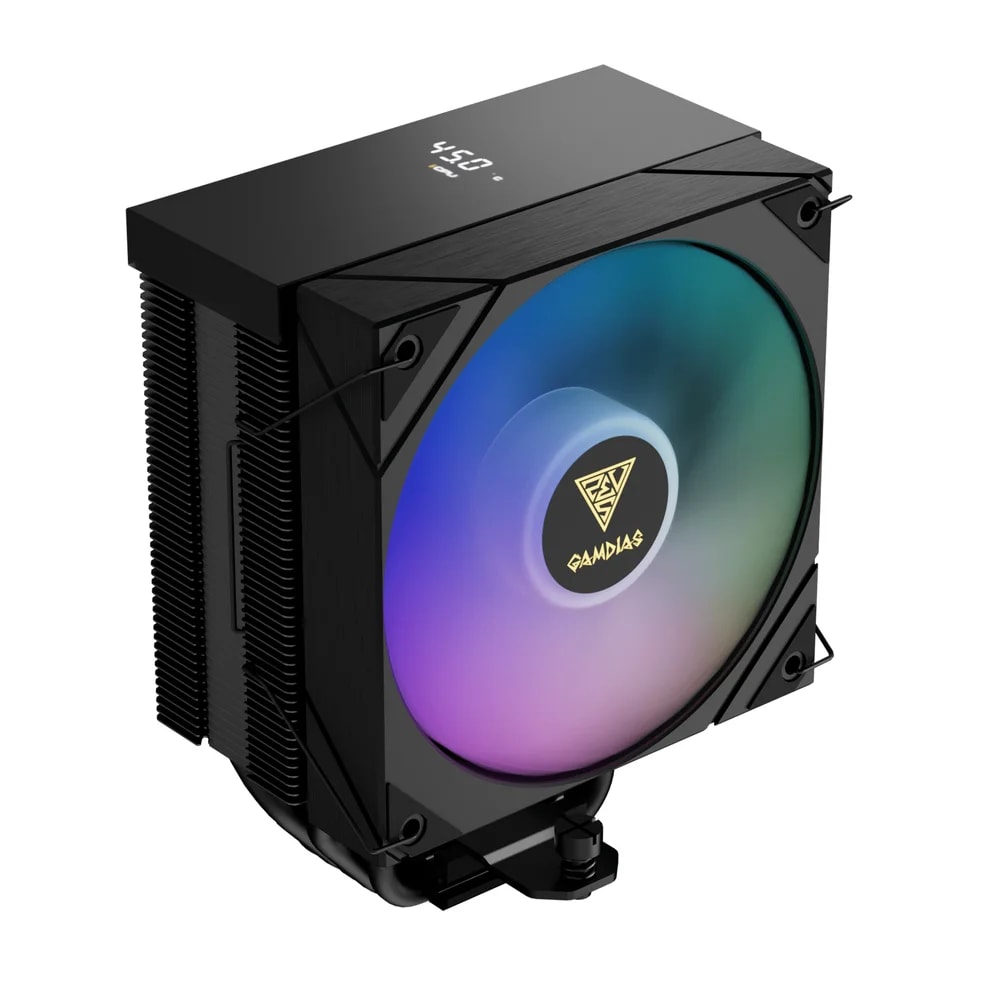 BOREAS M2-51D • Monitor digital (temperatura de la CPU y RPM del ventilador) • Acabado en negro