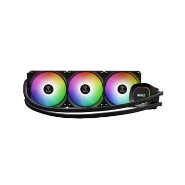ENFRIAMIENTO LIQUIDO AURA GL360 LITE • Sistema de circulación de fluidos optimizado • Base de cobre