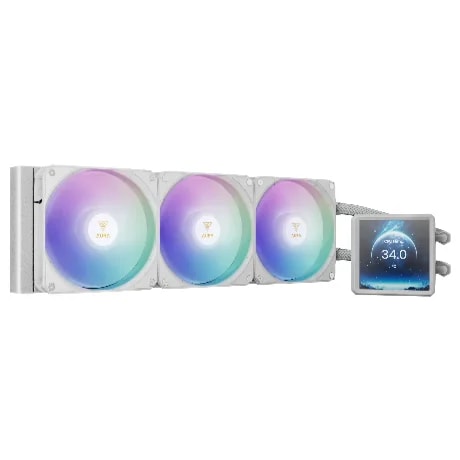 AURA GL240 V2 • Nuevo sistema de flujo para mejor disipación térmica • Base de cobre mejorada para