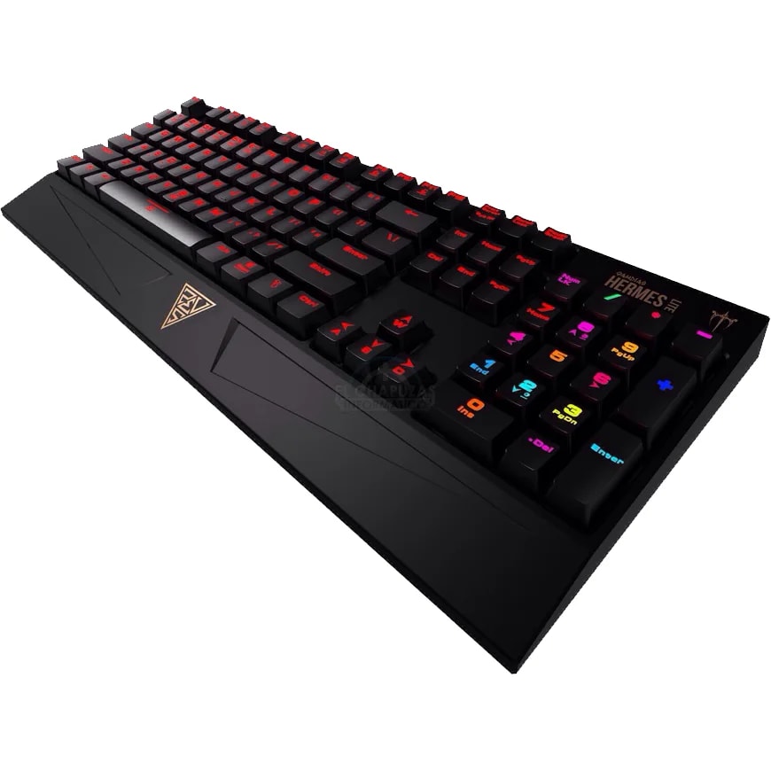TECLADO GAMDIAS HERMES E8 INTERRUPTORES MECANICOS • Interruptores mecánicos con certificación