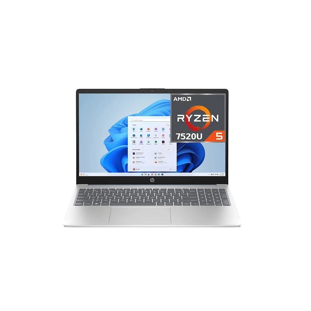 Laptop HP 15 FC0256LA AMD Ryzen 5 7520U 16GB RAM 512GB SSD 15,6" FHD Blue Freedos