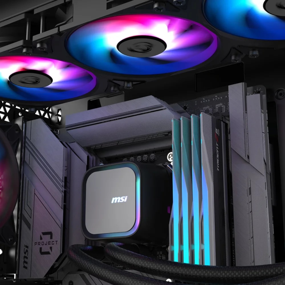 COOLER INTERNO PARA PC MSI MAG CORELIQUID A13 360 // DIMENSION 394 x 119,6 x 27,2 mm / 15,51 x 4,69