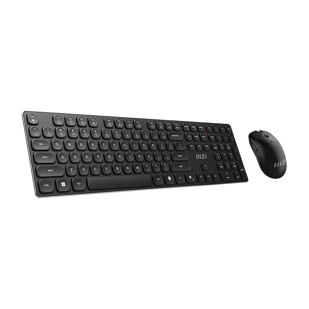 COMBO MSI TECLADO Y MOUSE FORGE K210 WIRELESS ⌨️ Teclado Full Size | Scissor Switch | Teclado