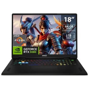 Laptop Gamer MSI Vector A18 HX A8WIG Procesador AMD Ryzen 9 8940HX 18" 240HZ RAM DDR5 16GB SSD 1TB