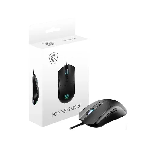 El MSI FORGE GM320 es un mouse gamer diseñado para ofrecer precisión, velocidad y comodidad,