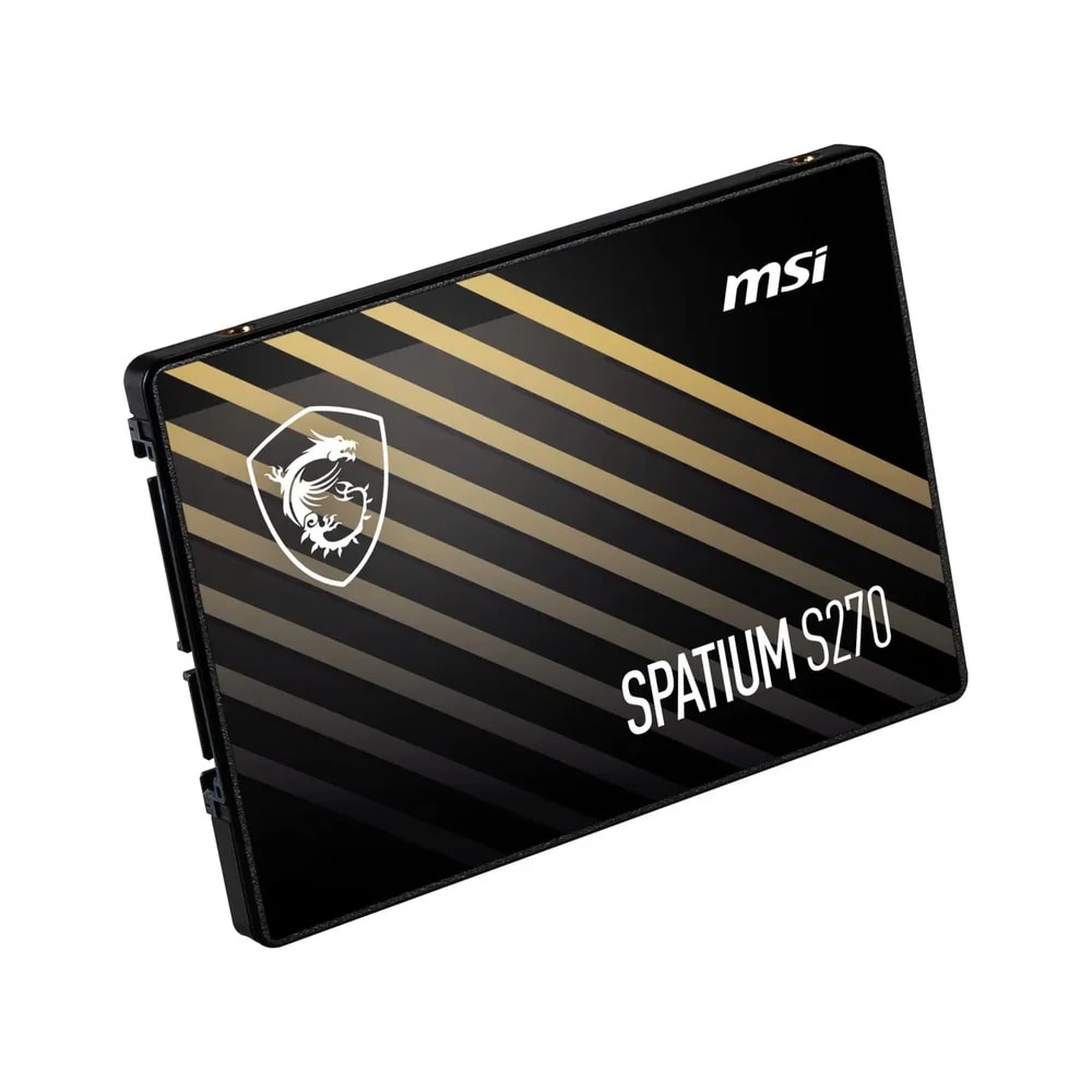 MSI SPATIUM S270 SATA 2.5 480GB 🚀 Velocidad: Interfaz SATA III con hasta 500 MB/s de lectura
