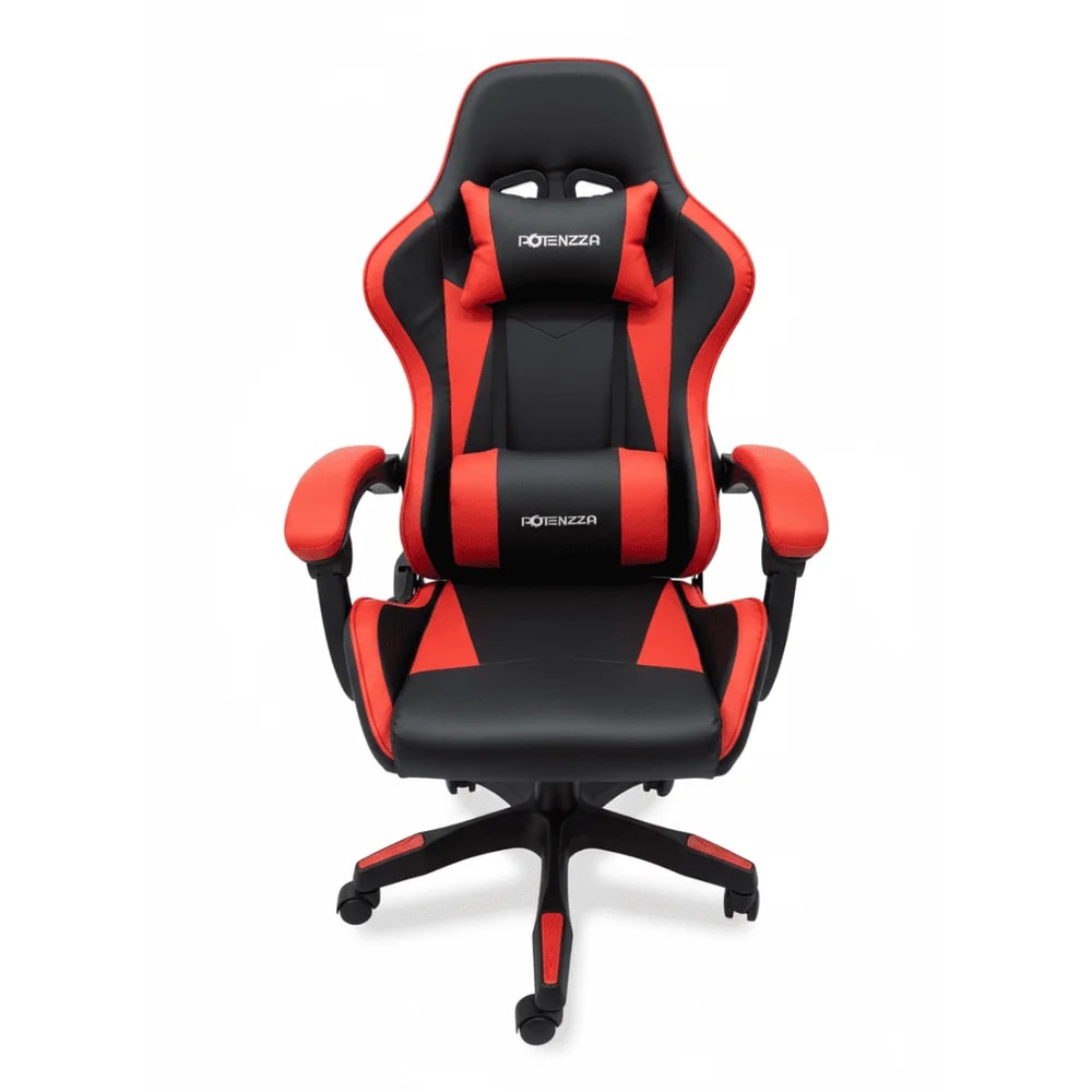 Silla Para Juego Potenzza BRE CH 25 RED Inclinacion 180 Grados, Rotacion 360 Grados, 2 Cojines Para
