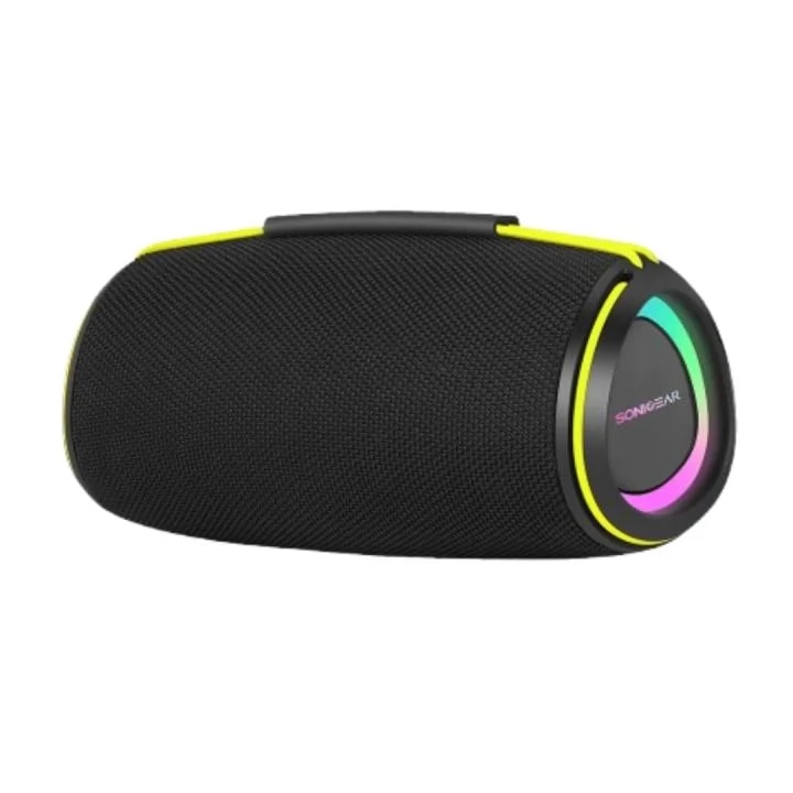 Parlante Sonicgear Boom 6 Negro 5 Horas Playtime Proteccion IPX5 BT 5 4 TWS Conexcion 3 Horas Carga