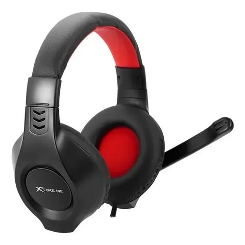 AURICULAR ALAMBRICO XTRIKE ME HP312 TIPO DIADEMA C Brazo de micrófono ajustable, Auriculares de
