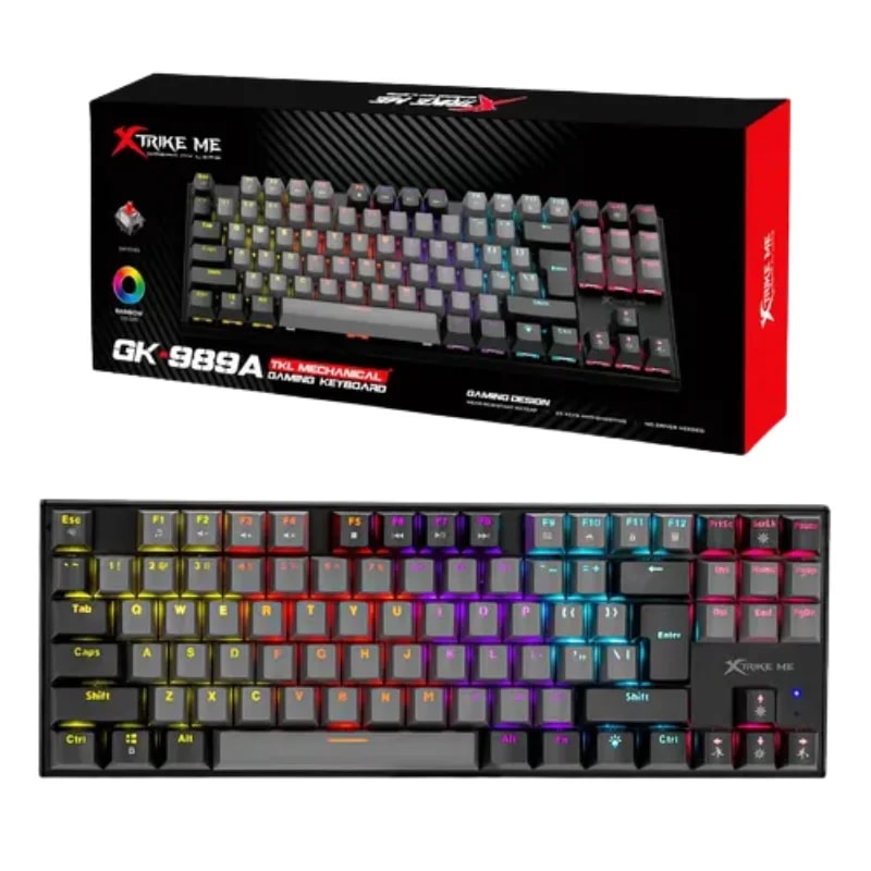 Teclado Mecanico Xtrike ME GK-989 A / 70%