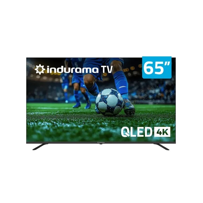 Televisor Indurama 65" QLED 4K UHD 65TIKJ1UHDQLED - Google TV 5.0